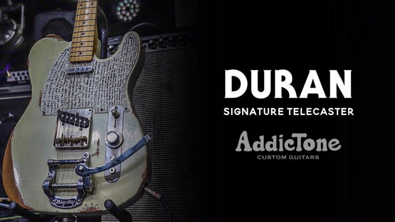 Addictone DURAN signature telecaster 発売決定！